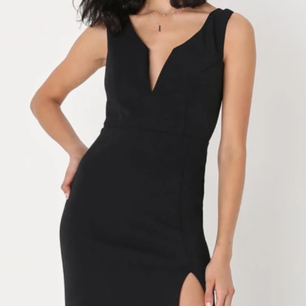 Black formal dress